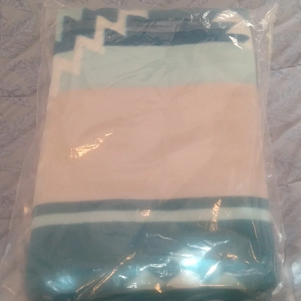 Native America Indian Designed Fleece Blankets/Throws Set of 2